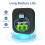 CD Player Portable with Speaker, 2023 MONODEAL Portable CD Player with Bluetooth, Built-in CD Burning Function, Rechargeable CD Player with Speakers, 5