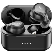 TOZO NC7 All-Function Hybrid Active Noise Cancelling Wireless Earbuds, Bluetooth 5.3 Headphones with Ultra Long 72H Playtime, in-Ear Detection, App