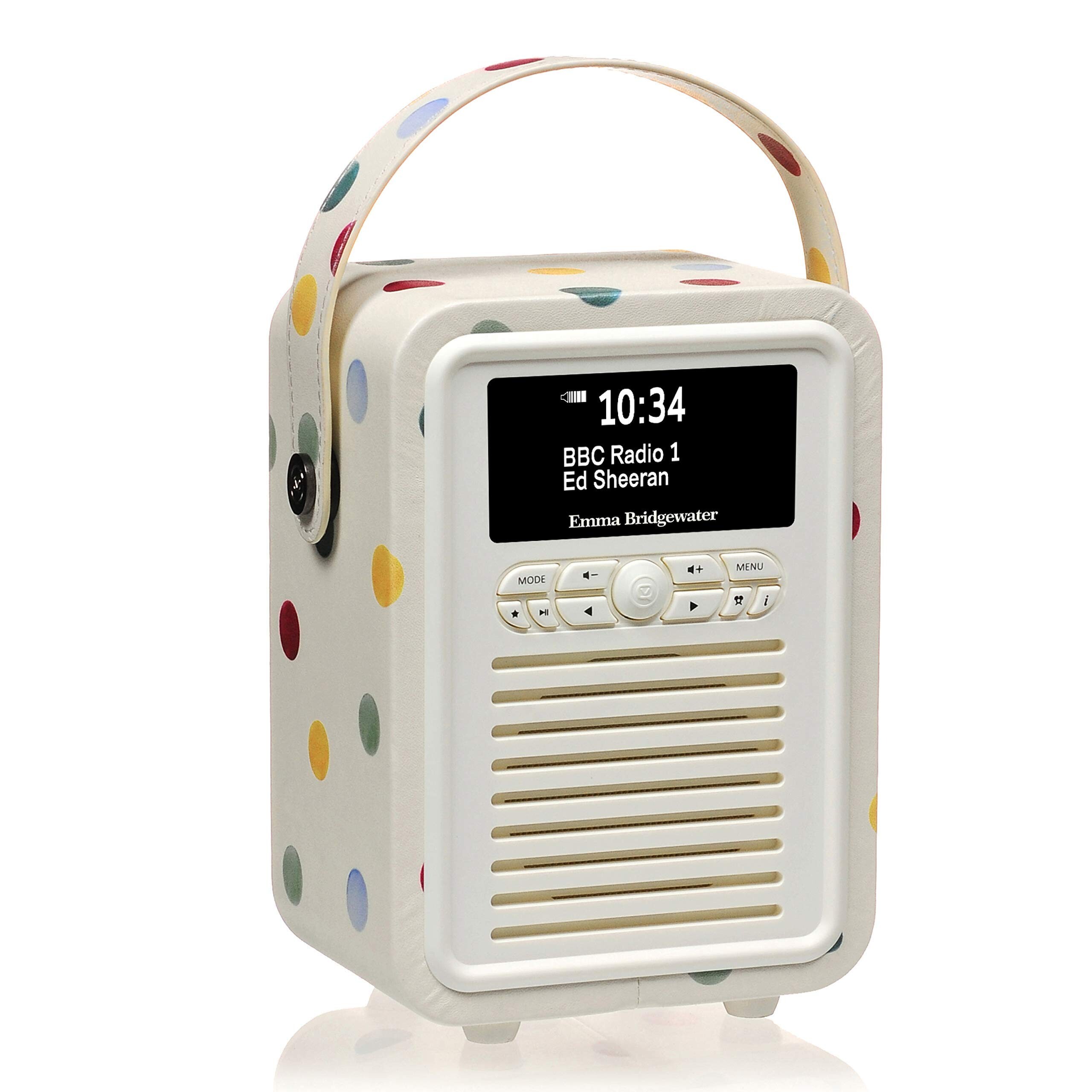 VQ Retro Mini DAB Radio with Bluetooth, Radio Alarm Clock with FM ...