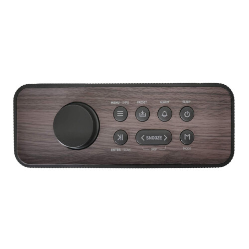 Roxel Roxel RDR-40 Stereo DAB/DAB+ Digital and FM Radio Portable Wireless Speaker with Dual Alarm Clock Function, USB & Micro SD MP3 Playback Function, 1