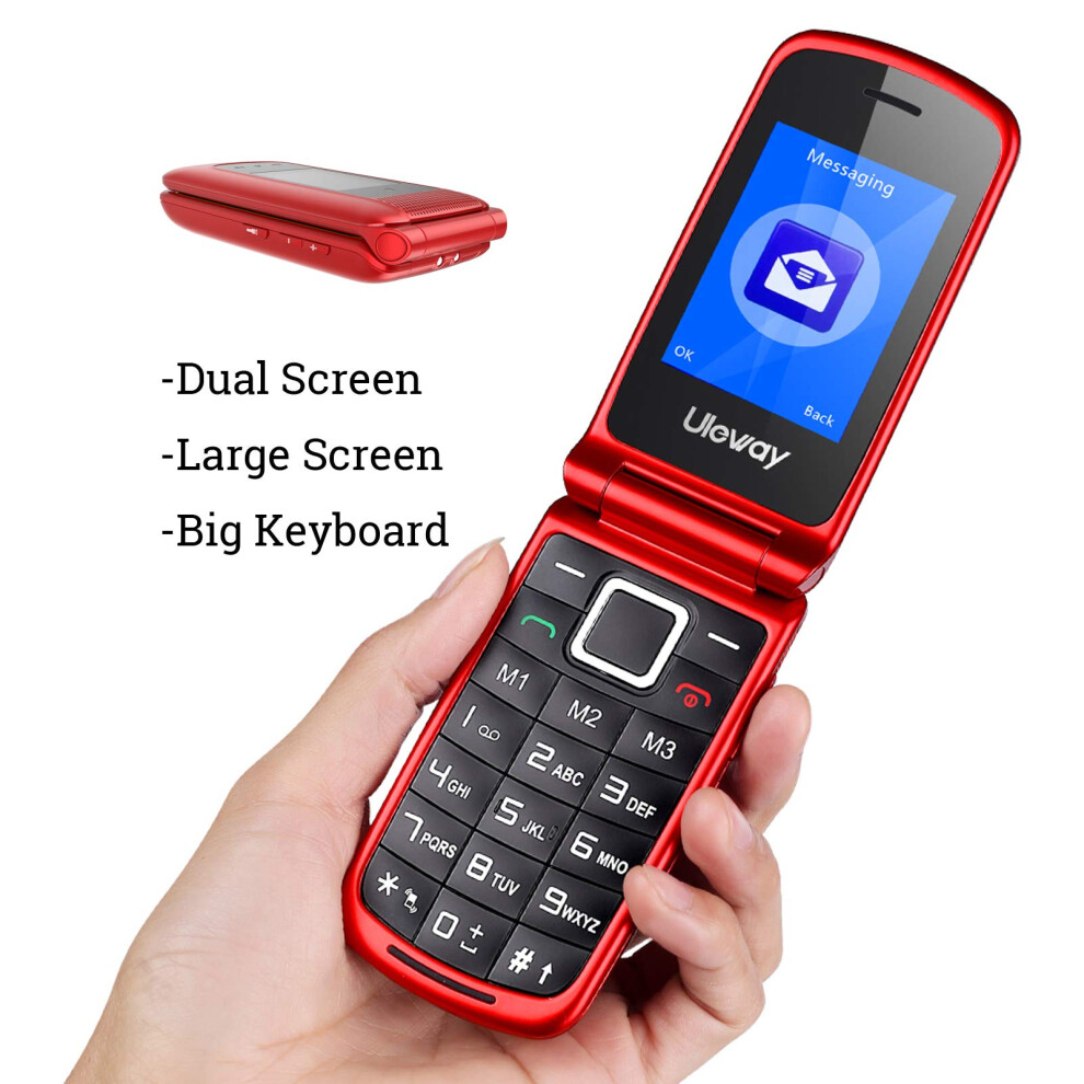 uleway-big-button-mobile-phone-for-elderly-sim-free-unlocked-flip-senior-mobile-phone-with-sos-button-torch-camera-bluetooth-loud-speaker-easy-to-use