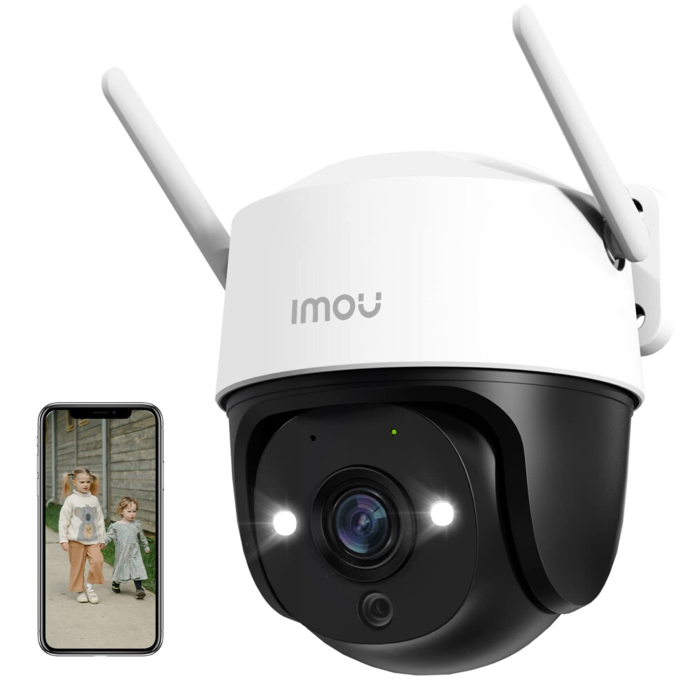 Imou 2024 New 3K Security Camera Outdoor With Ai Human/Vehicle Detection, 360? Ptz Wifi Home Ip Cctv Camera Wireless, 5Mp Color Night Vision, Auto 5051216809142