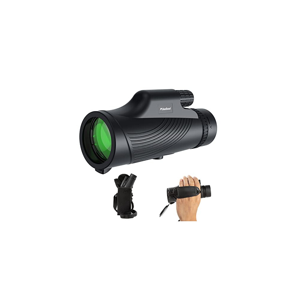 Usogood 10X42 Monocular Telescope High Power, Monoculars For Adults With Bak4 Prisms And Fmc Lens, Compact Waterproof Monocular For Bird Watching 5051216815242