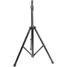 Pyle Universal Speaker Stand - Floor Mount Holder, Heavy Duty Tripod, Adjustable Height 100 -180 cm, 35mm Compatible Insert, Portable, Safety & Stable
