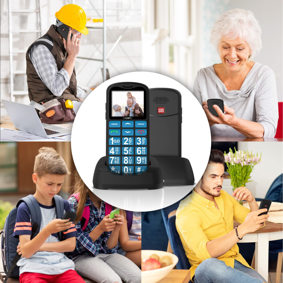 uleway-big-button-mobile-phone-for-elderly--unlocked-dual-sim-free-senior-mobile-phones--easy-to-use-pay-as-you-go-1-77--lcd-display--sos-button