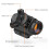 Feyachi RDS-25 Red Dot Sight 4 MOA Red Dot Gun Sight Rifle Scope 4