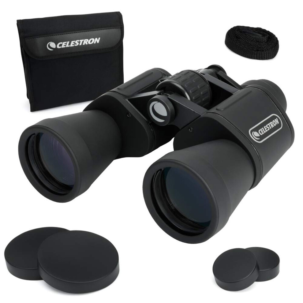 New Celestron Upclose G2 10 X 50 Porro Binocular, Black 71256