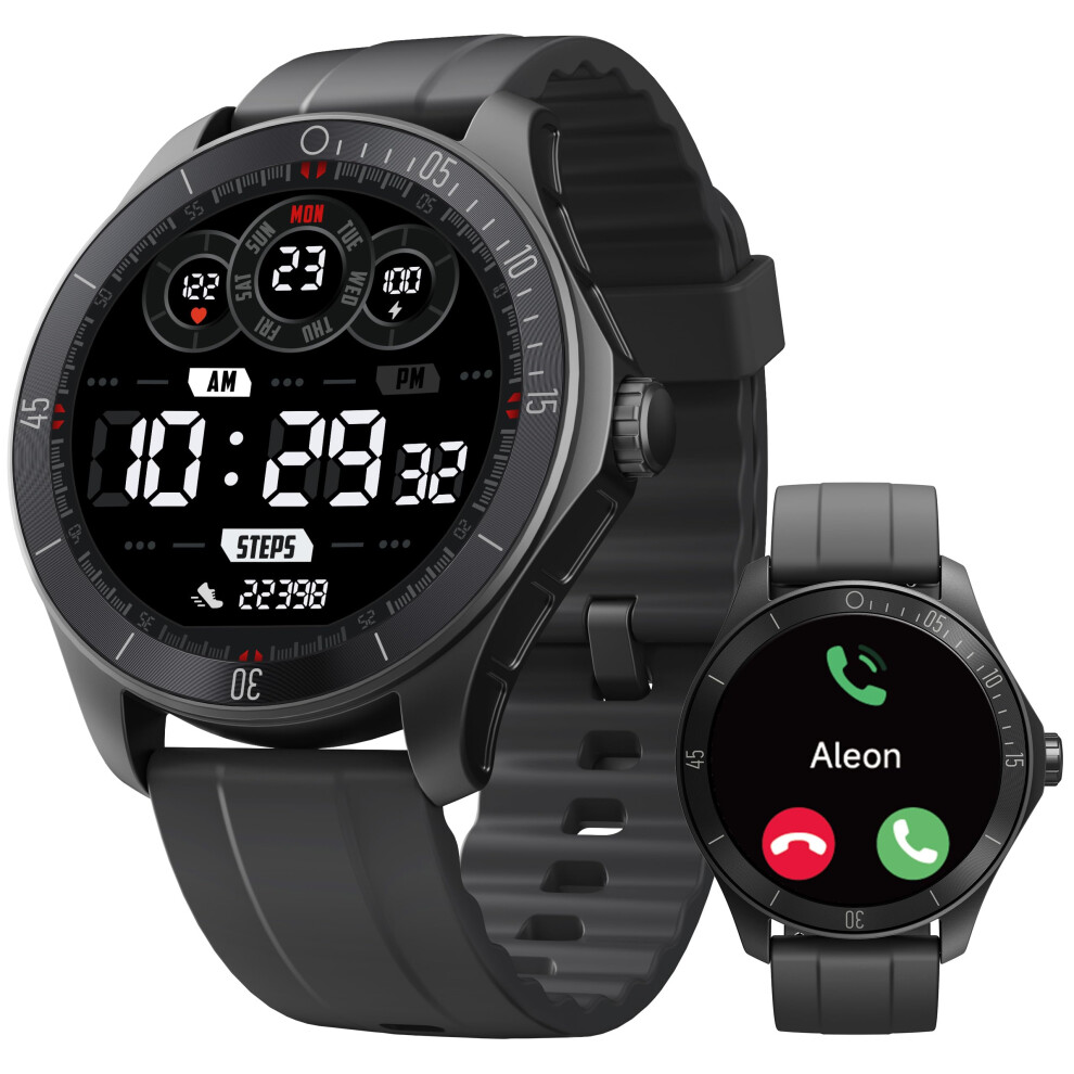 Toobur Smart Watch For Men Alexa Built-In, 44Mm Fitness Tracker With Answer/Make Calls, Ip68 Waterproof/Heart Rate/Sleep Tracker/100 Sports, Fitness 5051216839873