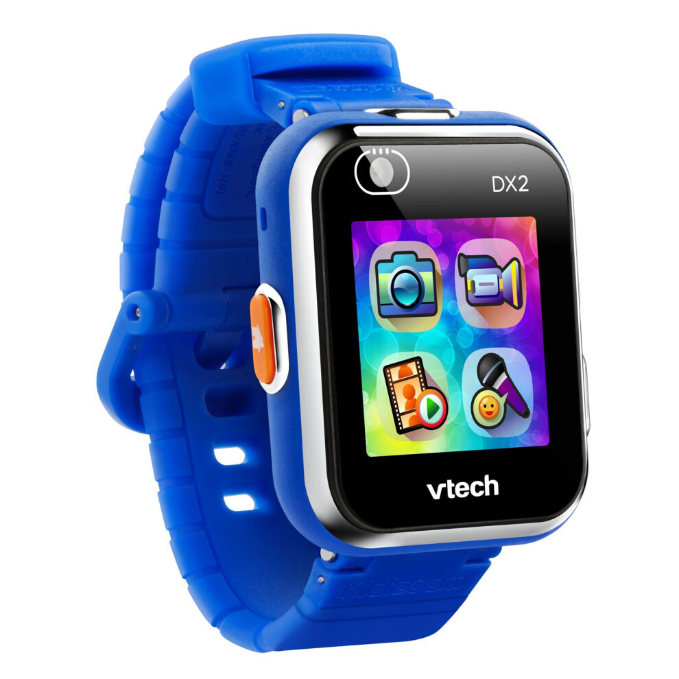 VTech Kidizoom Smart Watch DX2, Blue Watch for Kids with Games, Camera for Photos & Videos, Colour Screen, Photo Effects & More, for Infants aged 4,