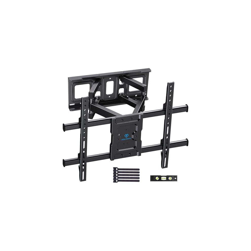 PERLESMITH TV Wall Bracket, TV Bracket for 37-85 Inch TVs up to 60kg, Swivel Tilt Extend TV Wall Mount, 65 inch TV Wall Bracket max. VESA 600x400mm
