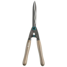 Gardena NatureCut hedge clippers: Sturdy clippers for cutting hedges and thicker branches, 23 cm, with non-stick blade coating and ergonomic wooden