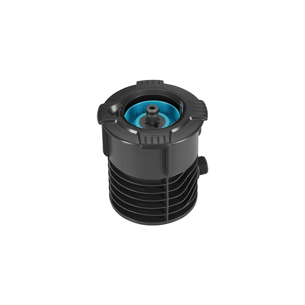 Gardena Sprinkler System Water Plug with 3/4 inch external thread: Water intake of the pipeline system, integrated stop valve, removable dirt filter,