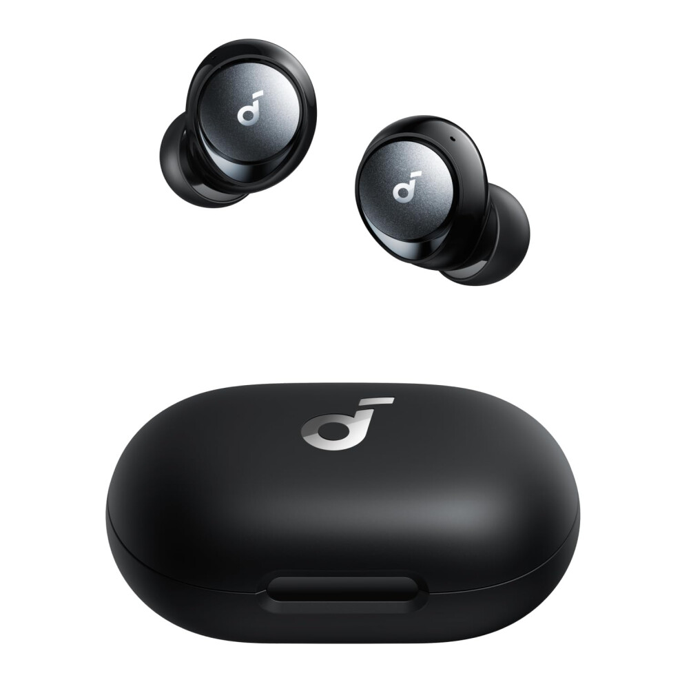 soundcore by Anker Space A40 Adaptive Active Noise Cancelling Wireless Earbuds, Reduce Noise By Up to 98%, Ultra Long 50H Playtime, 10H Single