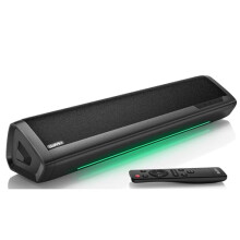 Saiyin 17-Inch TV Sound Bar DS6305 with Bluetooth, Optical & AUX Inputs, Visual Volume Adjustment, 2x20W, Wall-Mount Kit