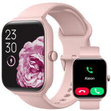 TOOBUR Smart Watch for Women Alexa Built-in, 1.95" Fitness Tracker with Answer/Make Calls, IP68 Waterproof/Heart Rate/Sleep Tracker/100 Sport Modes,