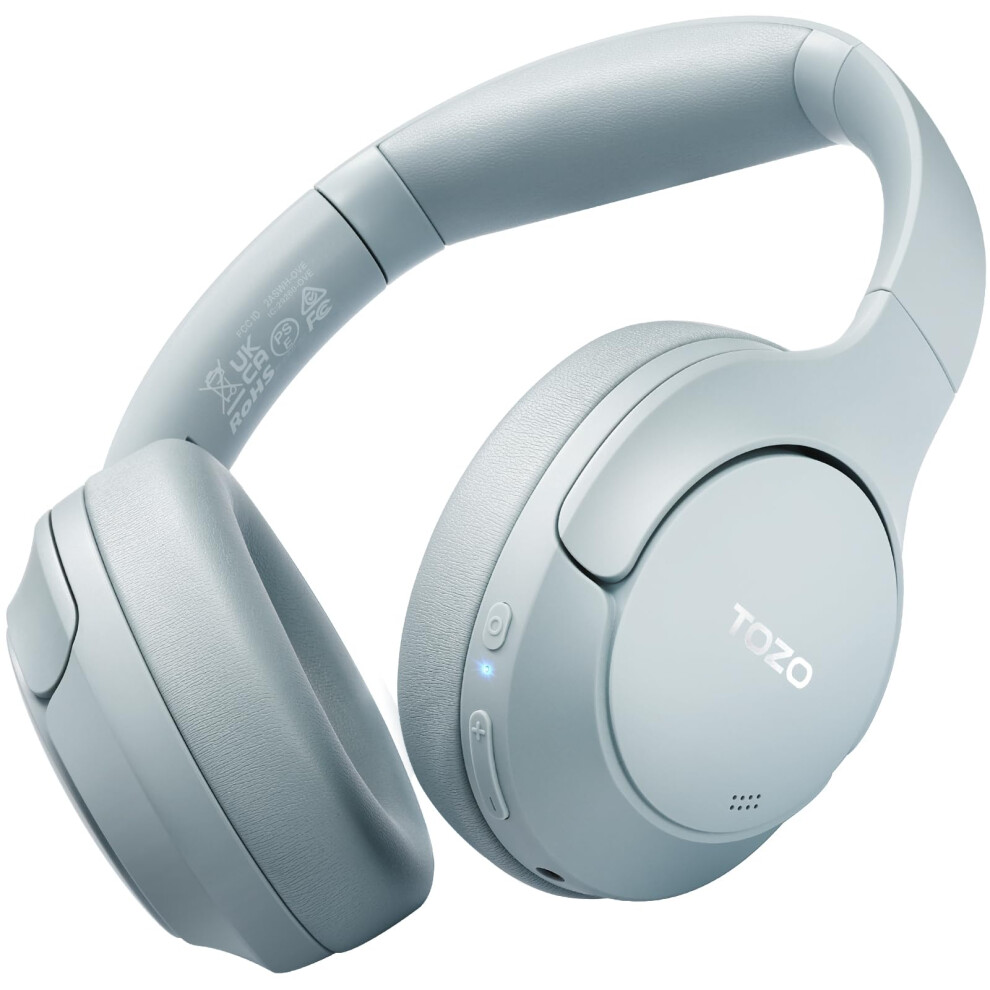 Tozo Ht2 Hybrid Active Noise Cancelling Wireless Headphones, 60H Playtime Lossless Audio Over Ear Bluetooth Headphones, Hi-Res Audio Deep Bass 5051216844716