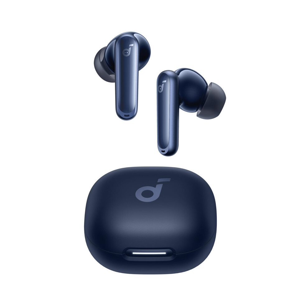 soundcore P40i by Anker, Noise Cancelling Wireless Earbuds, Adaptive Noise Cancelling to Environments, Heavy Bass, 60H Playtime, 2-in-1 Case and Phone