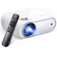 Projector, Home Theatre projector 1080P Full HD Supported, Upgraded 12000 Lux Video Mini Projector Compatible with iOS/Android/Tablet/PC/TV