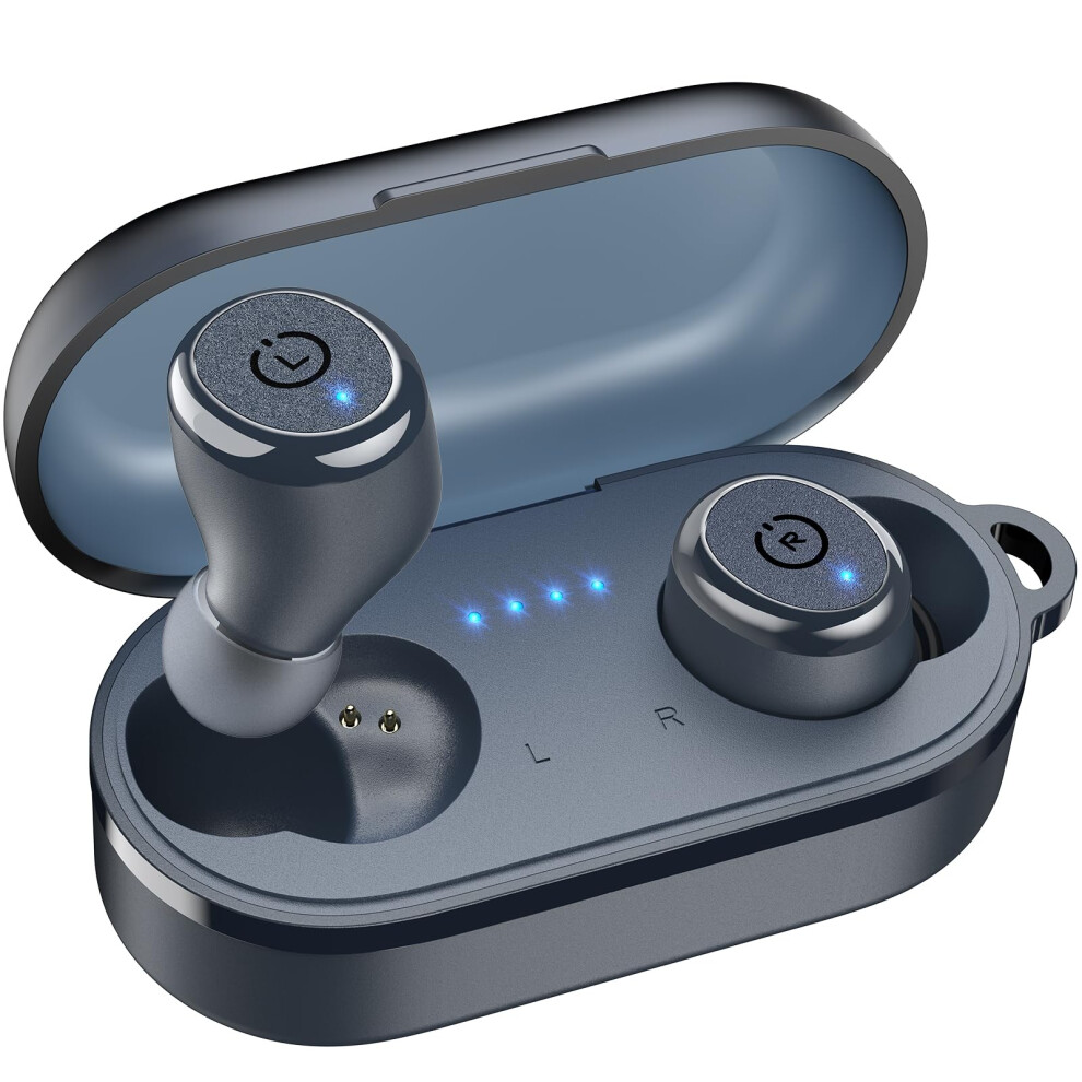 Tozo T10 Wireless Earbuds Bluetooth 5.3 Headphones, App Customize Eq, Ergonomic Design, 55H Playtime, Wireless Charging Case, Ipx8 Waterproof Powerful 5051216850748