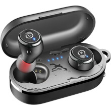 TOZO T10 Wireless Earbuds Bluetooth 5.3 Headphones, App Customize EQ, Ergonomic Design, 55H Playtime, Wireless Charging Case, IPX8 Waterproof Powerful