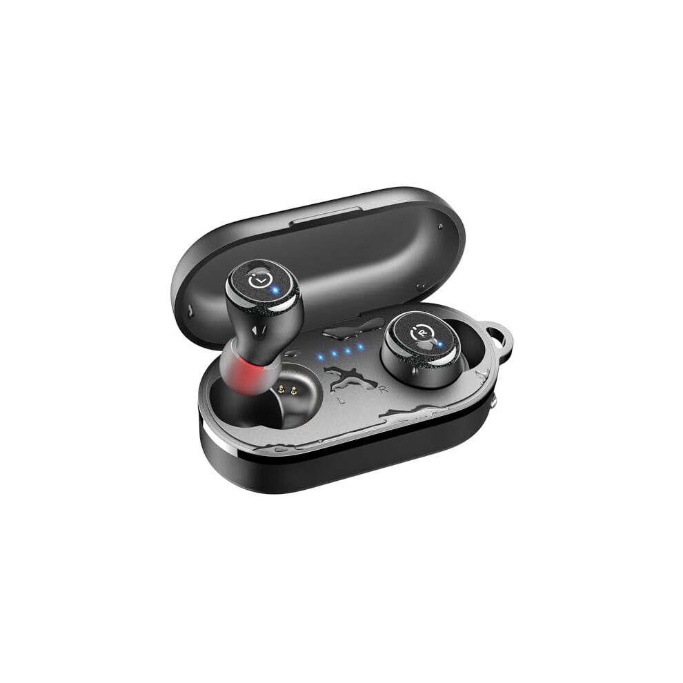 Tozo T10 Wireless Earbuds Bluetooth 5.3 Headphones, App Customize Eq, Ergonomic Design, 55H Playtime, Wireless Charging Case, Ipx8 Waterproof Powerful 5051216850762