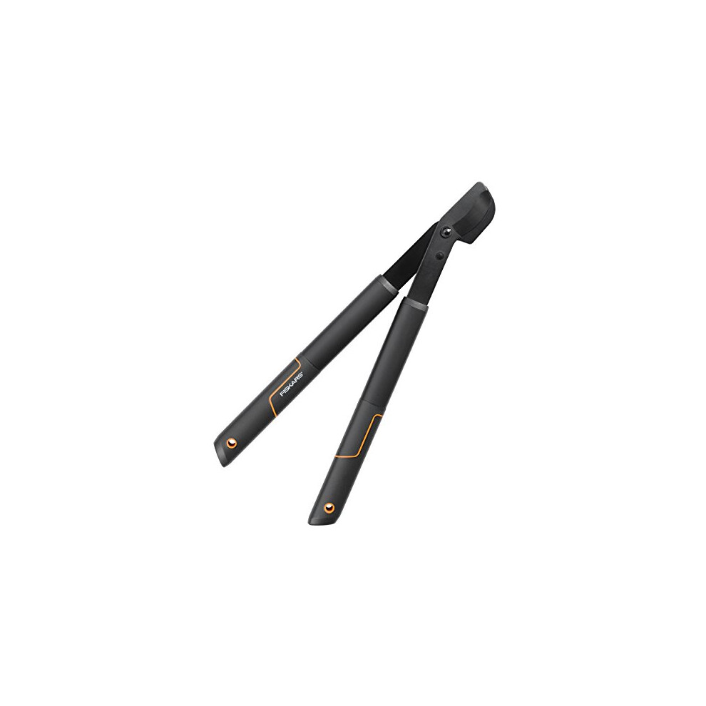 Fiskars SingleStep Loppers Bypass Hook head (S) L28, Non-stick coating, Hardened precision steel, Length: 50 cm, Black, 1001432