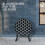 PHI VILLA Folding Side Table, Foldable Coffee Table, Outdoor Garden Table, Small Round Patio Table - Black 3