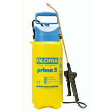 GLORIA Prima 5 Pressure Sprayer | Garden Sprayer/Sprayer for Plant Protection | 5 Litre Filling Capacity | Brass Nozzle