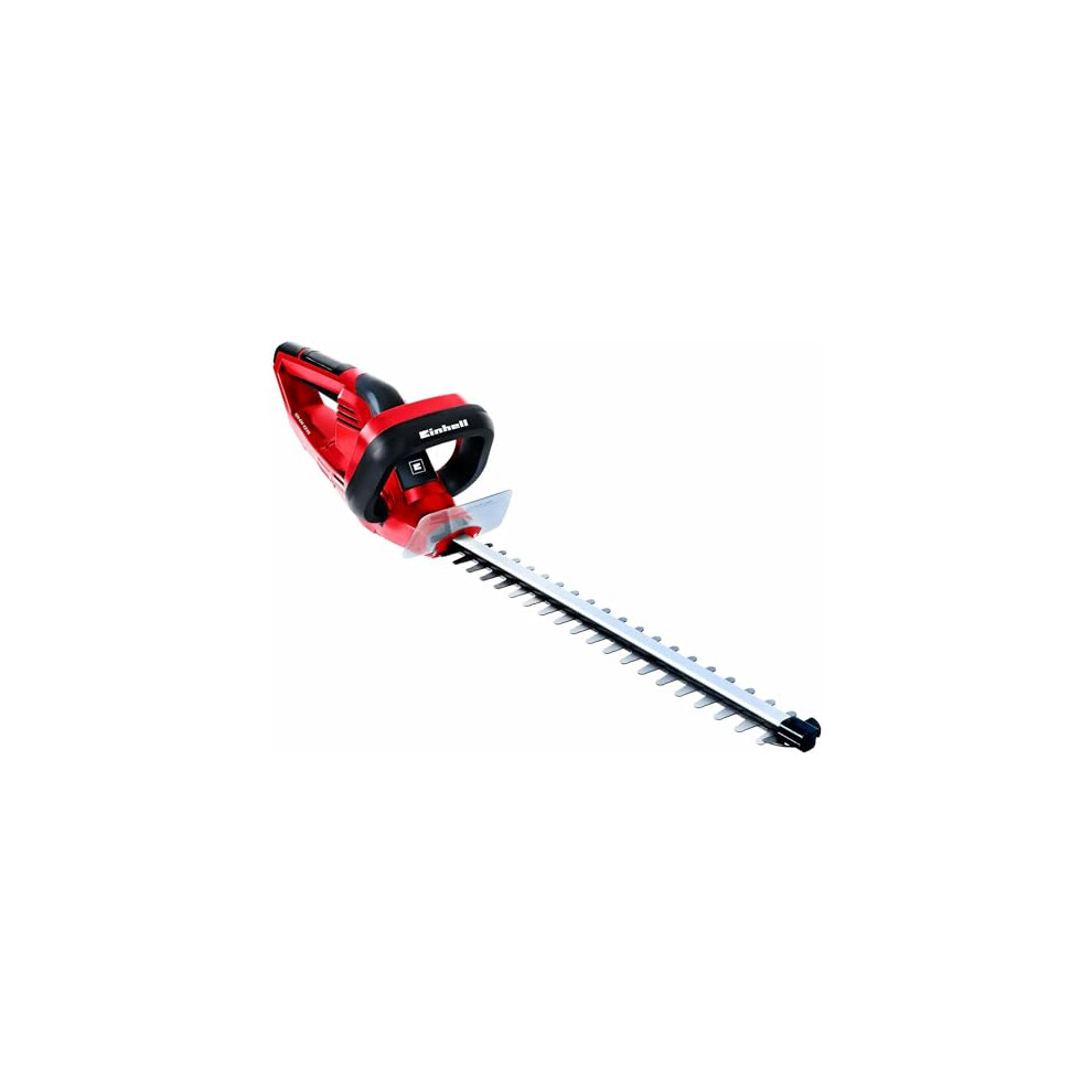 Einhell GH-EH 4245 Electric Hedge Trimmer -- 45cm (18 Inch) Cutting Length, Laser-Cut Diamond-Ground Steel Blades -- Lightweight Hedge Cutter,