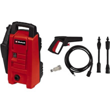 Einhell High-pressure cleaner TC-HP 90 (1200 W, max. 90 bar, output max. 372 l/h, carry-handle, water connection + integrated filter, complete with