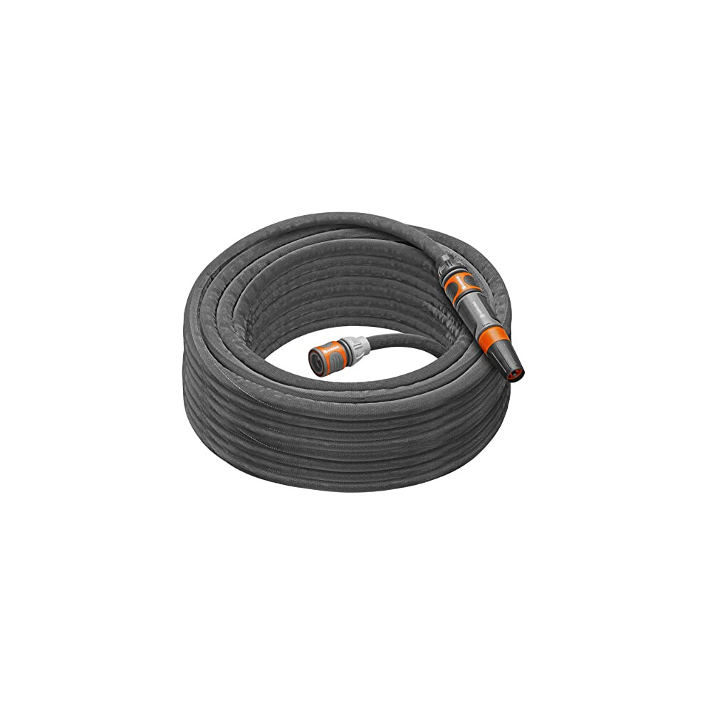 Gardena Liano Life Textile Hose 1/2 inch, 20m: Highly flexible textile garden hose, with PVC inner tube, no kinking, lightweight, weather-resistant