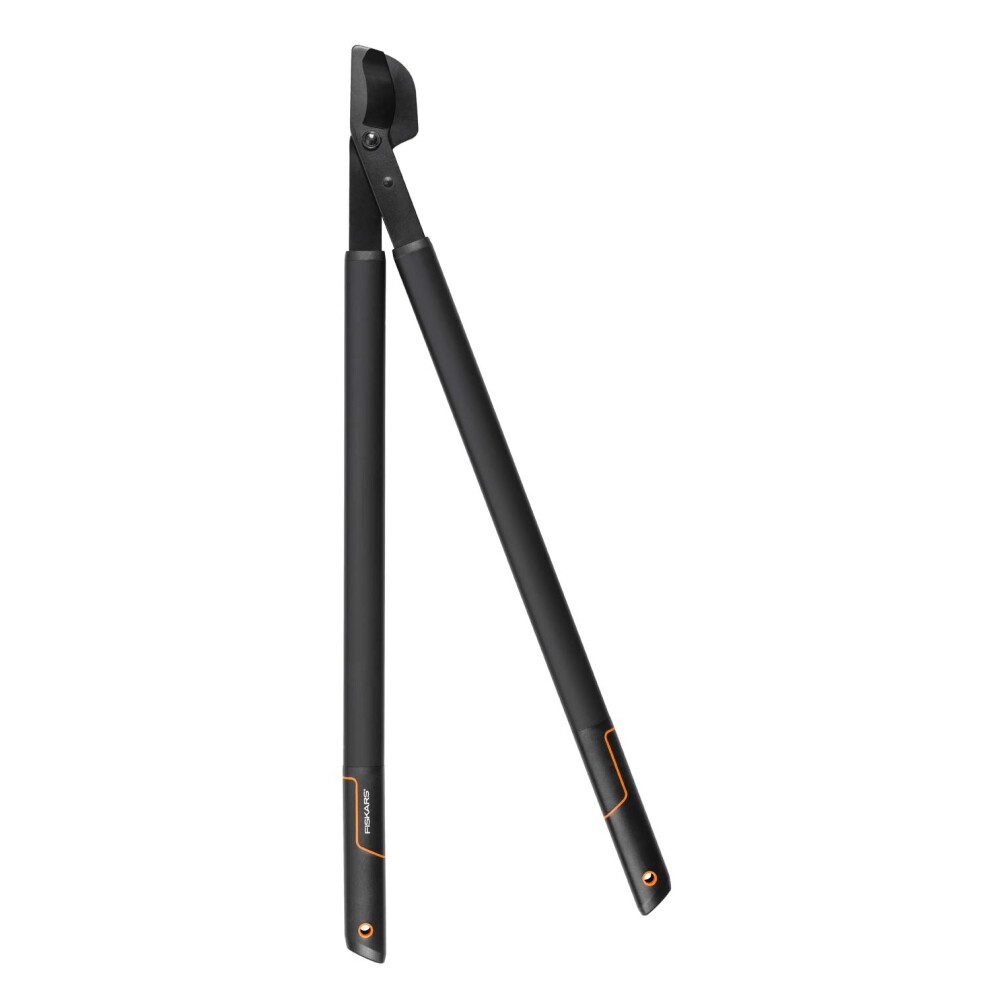 Fiskars SingleStep Loppers Bypass Hook Head (L) L38, Non-stick coating, Hardened precision steel, Length: 82 cm, Black, 1001426