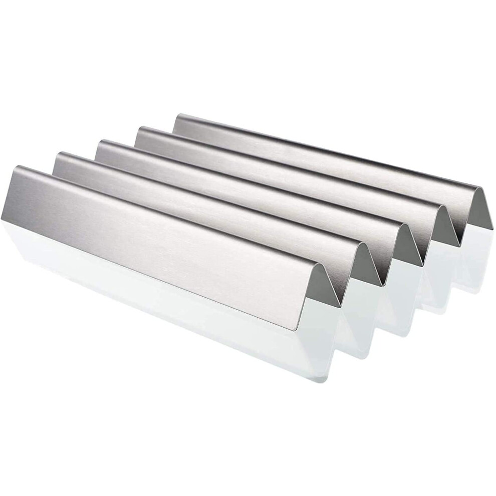 Gftime 57.2Cm Flavorizer Bars For Weber Spirit E310 E320 (With Side Control Knobs), Spirit 700, Weber 900, Stainless Steel Heat Plate Spare Parts For