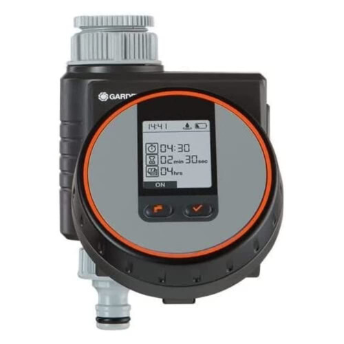 Gardena GARDENA Flex irrigation controller for quick automatic irrigation for the terrace and balcony, easy to use, Water Now function, Color