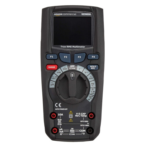 Amazon Amazon - Heavy Duty Multimeter, 50000 Count, True RMS, CAT IV 600V