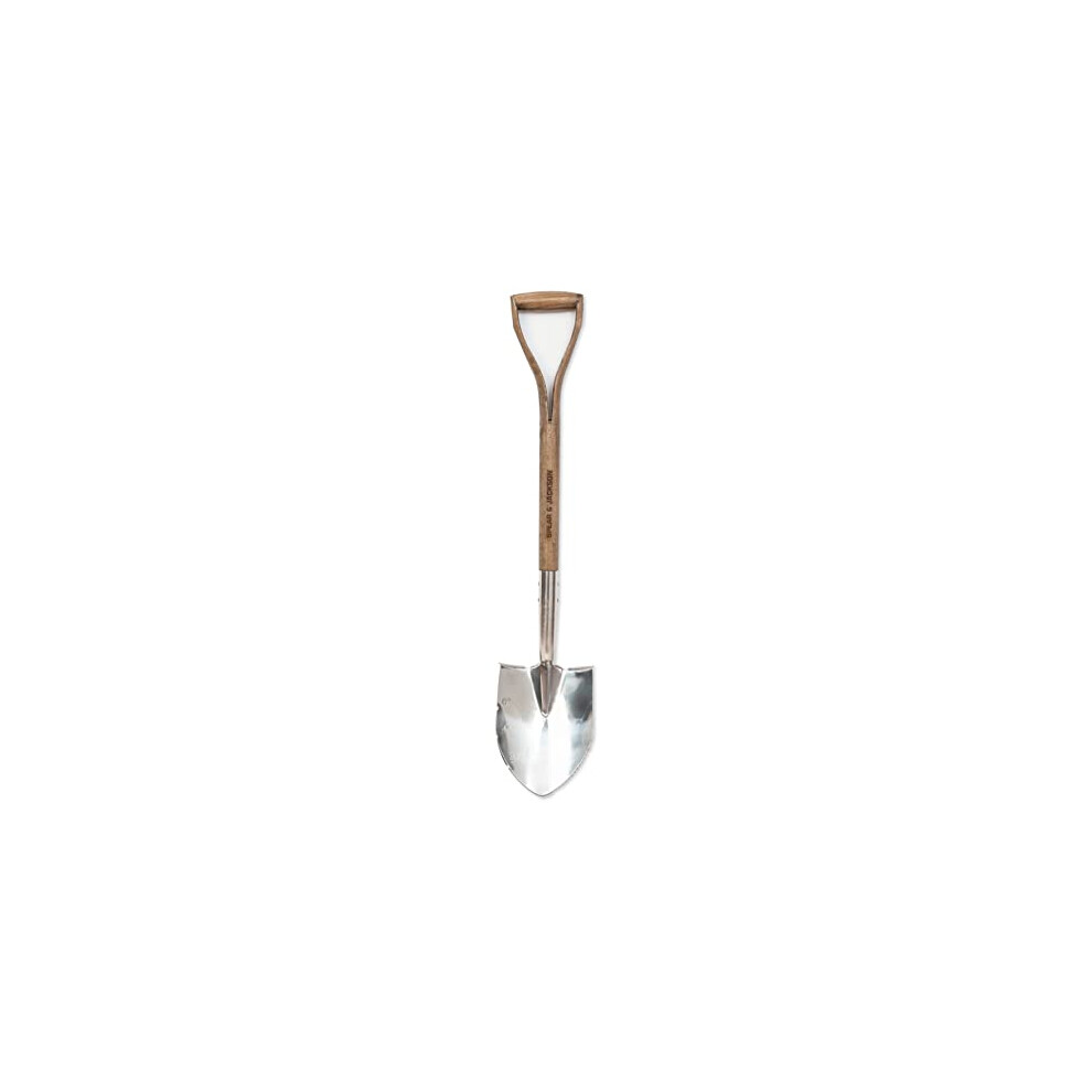 Spear & Jackson 4650PS Traditional Stainless Planting Spade, Brown