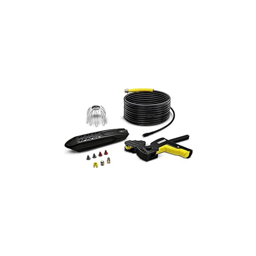 K?rcher 26422400 20 m Pipe and Guttering Cleaning Kit, Pressure Washer Accessory, 3.93701 in*9.84252 in*13.3858 in