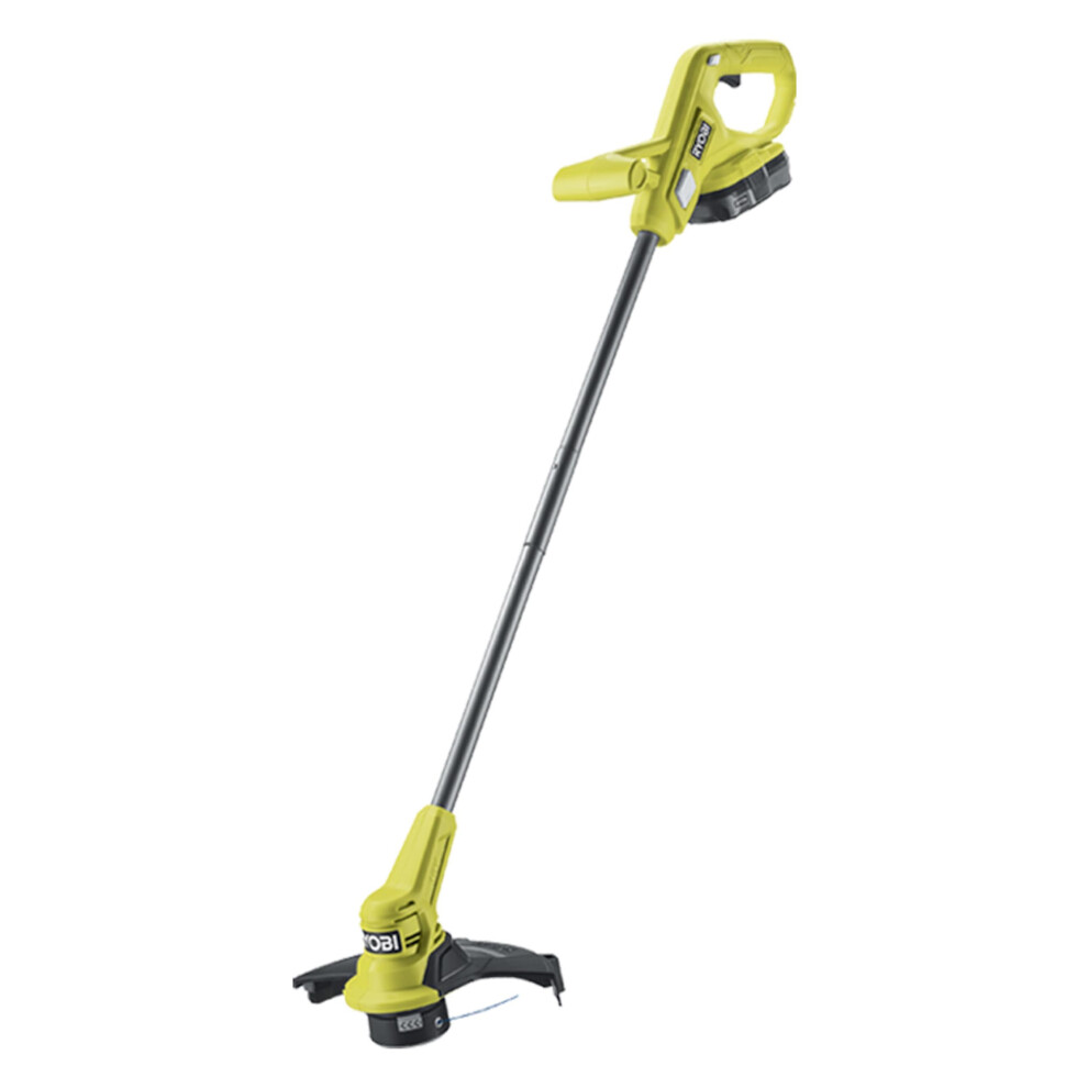 Ryobi 18 V ONE+ Cordless Grass Trimmer RY18LT23A-0 (Cutting Width 23 cm, EasyEdge for Switch Between Edge and Trimming Mode, Includes 1 x Line Spool,