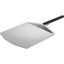 Ooni 14? Metal Pizza Peel ? Metal Pizza Peel 14 Inch, Pizza Spatula Paddle, Lightweight Pizza Turning Peel with Long Handle, Pizza Oven Accessories,