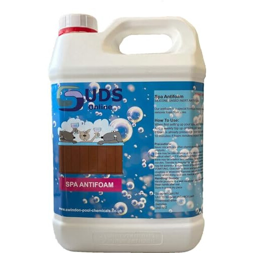 (5 LITRE) No Foam Away Anti Foamer Fix Foaming Chemicals