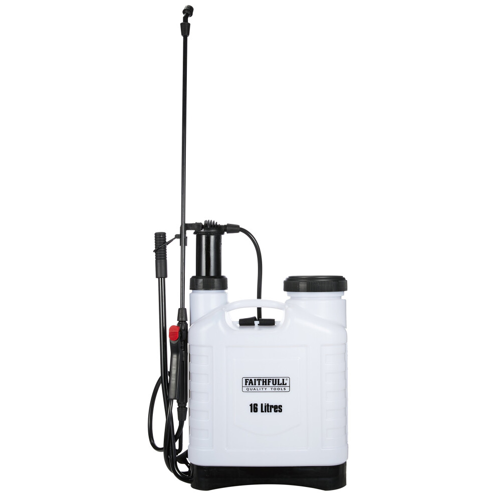 Faithfull SPRAY16AV Pressure Sprayer Knapsack 16L