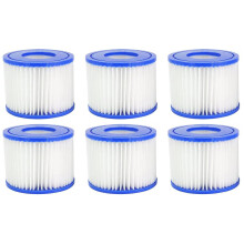 Mallez Hot Tub Filter, Replacement Filter Cartridge for Bestway Filter Size VI, for All Lay-Z-Spa Models - Paris Miami Vegas Monaco Palm Spring Cancun