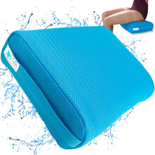 STAR SPLASH Hot Tub Booster Seat, 15 x 12 x 5 Inches - Hot Tub Pillow with Non-Slip Micro Dot Bottom and 6 Weighted Sections - Quick Dry Bath