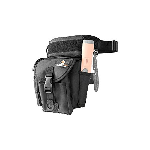 Metal Detector Carry Bag – Gun-Style Padded Case With Finds Pouch, Holds Detector, Coils & Accessories