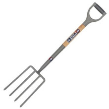 Spear & Jackson 1680NB Neverbend Carbon Digging Fork, Blue, 99.5 x 20.5 x 10 cm