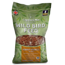 Copdock Mill Peanuts for Wild Birds - Peanut Kernels Bird Feed 12.75kg - High In Energy, Protein Rich Wild Bird Peanuts - Bird Seeds for Small Garden