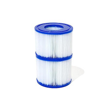 Bestway Lay-Z-Spa Hot Tub Filter Cartridge VI for All Lay-Z-Spa Models - 6 x Twin Pack (12 Filters)