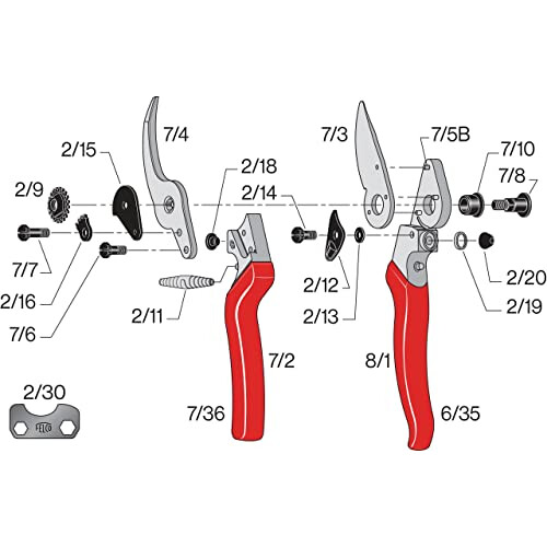 Felco FELCO Model 8 Secateurs (Large) 1