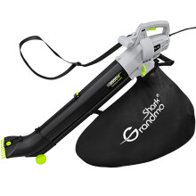 GRANDMA SHARK Leaf Blower and Vacuum,3000W 3-in-1 Leaf blower,10m Cable Garden Vacuum,Having a Large Collection Bag,Powerful Leaf Vacuum for Gardens,