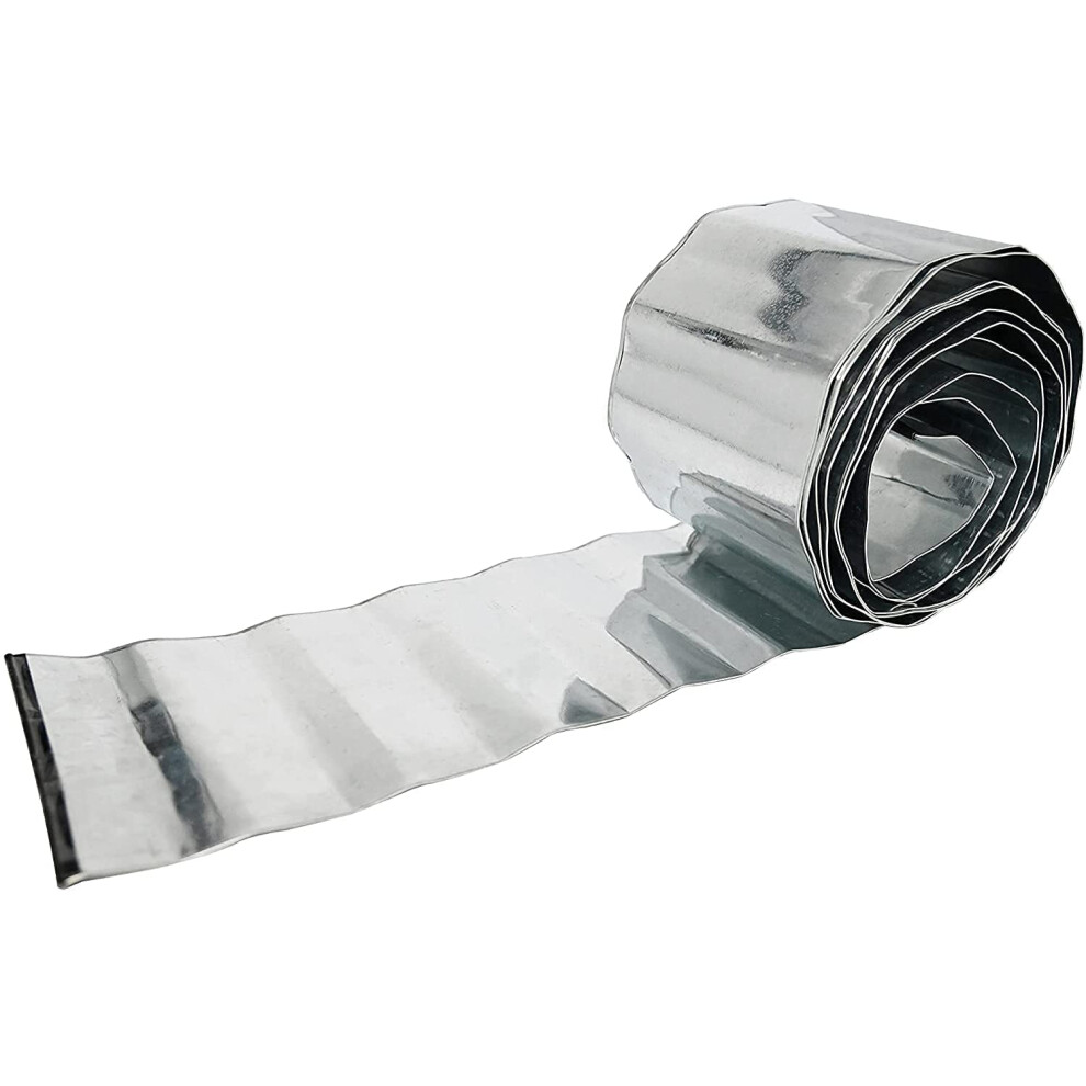 Ram? Heavy Duty 5M Metres Galvanised Steel Lawn Edging Garden Plant Border (16.5Cm High) (3 X 5M) 5051216883128